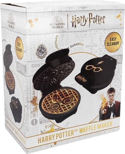 Actual product image Uncanny Brands Harry Potter glasses waffle iron