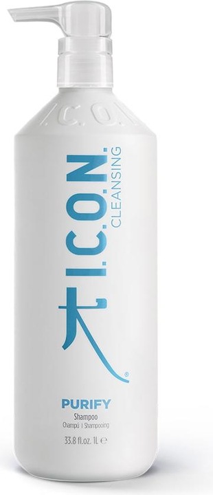 Actual product image I.C.O.N. Icon Mixology Purify Deep Cleansing Shampoo (1000 ml) (1000 ml, Liquid shampoo)