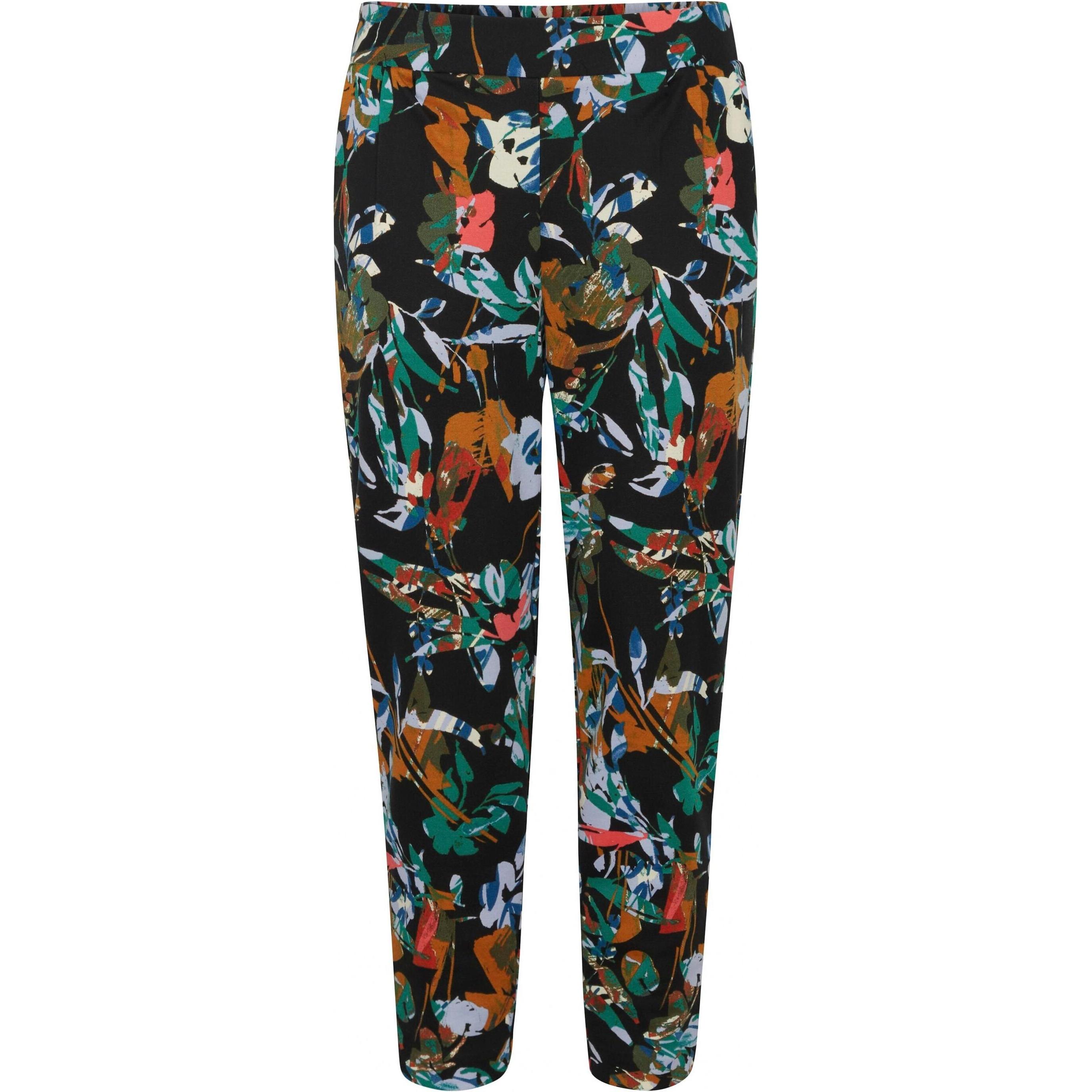 Ichi, Damen, Hosen, bedruckte hose kate 18, Mehrfarbig, (L)