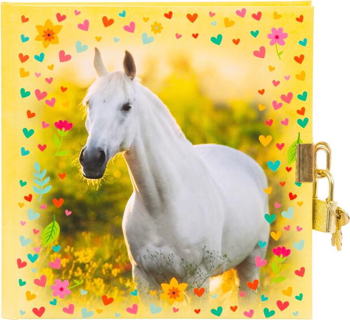 Image du produit Goldbuch Journal intime 16,5x16,5cm Chiara (16,5 x 16,5 cm, Blanc, Couverture rigide)