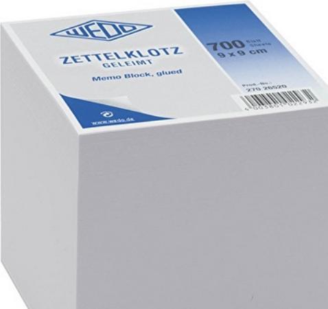 Actual product image Wedo Slip box spare paper (90 x 90 mm)