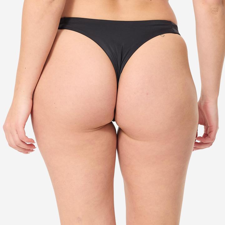 Produktbild Olaian Bikini-Hose Damen String Nais schwarz (44, 46)