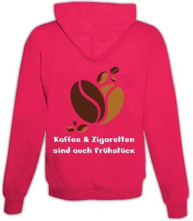 Produktbild Schwesternuhr Hoodie Kaffee & Zigaretten Unisex (M)