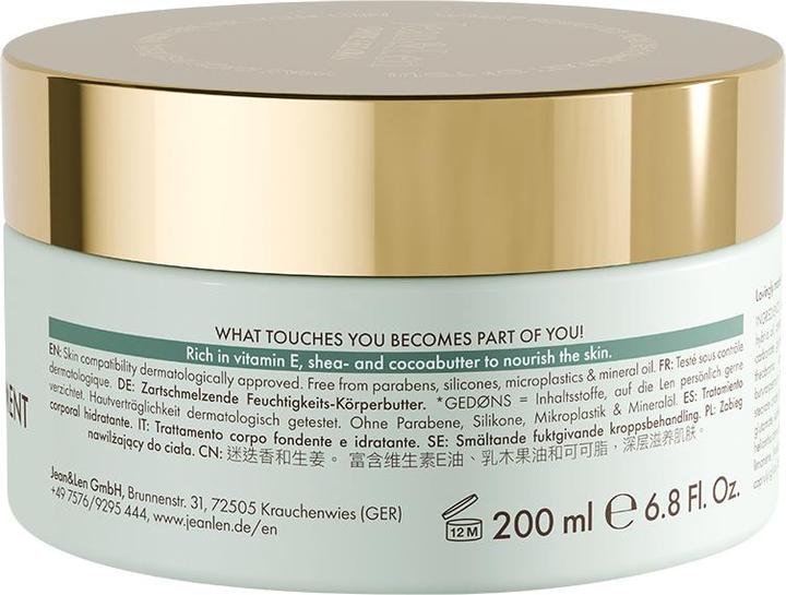Image du produit Jean & Len Body Treatment Rosemary/Ginger, 200 ml (Beurre corporel, 200 ml)