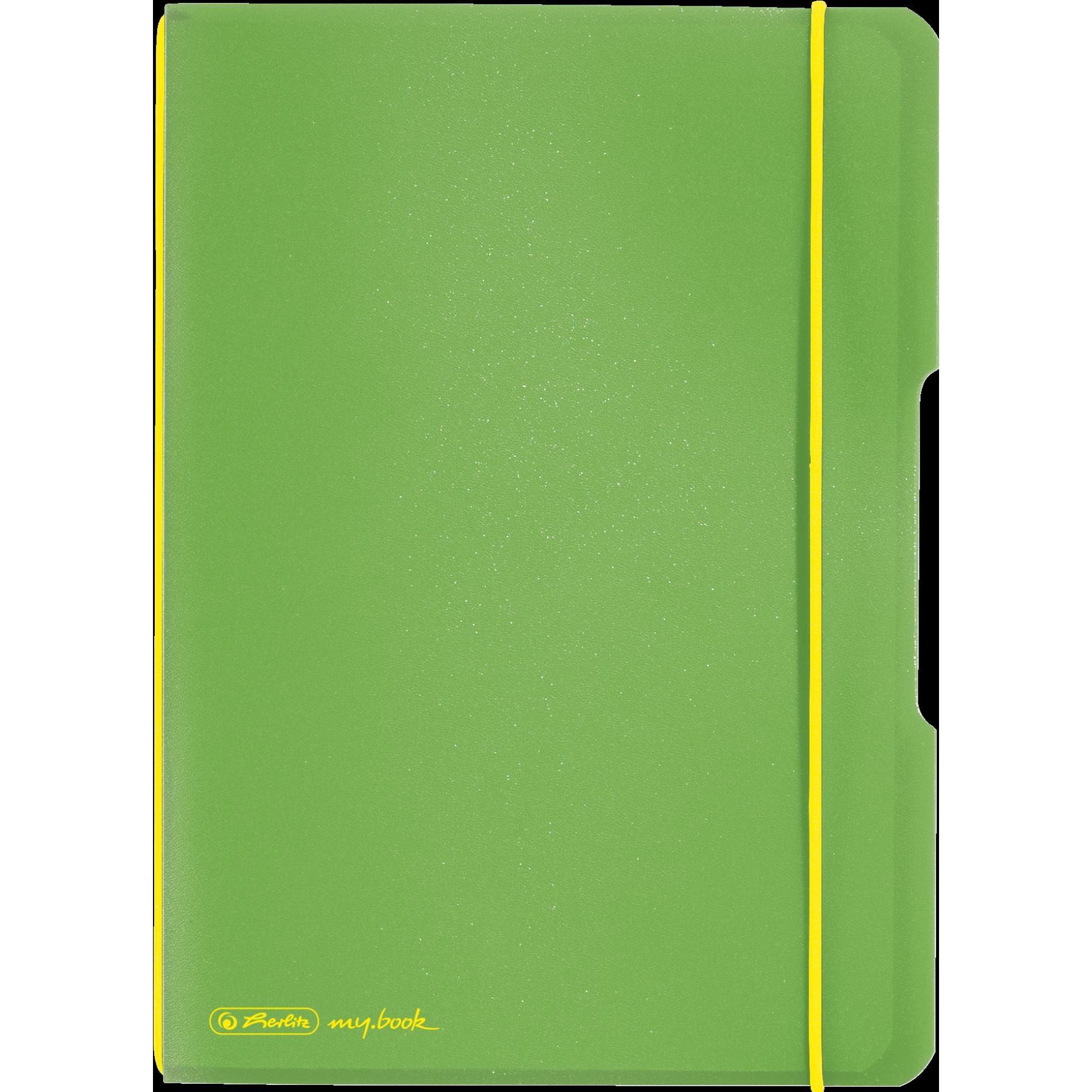 Herlitz, Heft + Block, my.book flex PP (A6, Kariert)