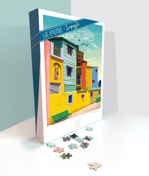 Produktbild La Loutre Puzzle 1000 Teile Comme un Air de BUENOS AIRES - La Boca (1000 Teile)