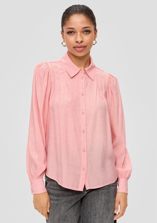 Actual product image S.Oliver Bluse Bluse mit Raffung (44)