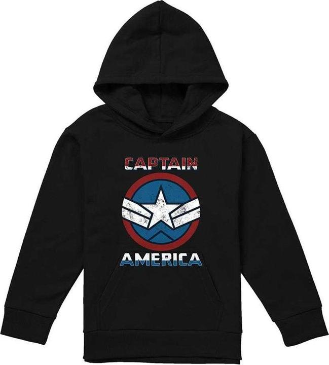 Produktbild Captain America Kapuzenpullover Zum Überziehen (128)