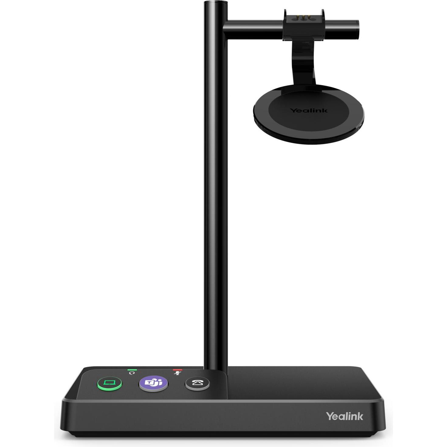 Yealink WHB6X (Kabellos, USB-A), Office Headset, Schwarz