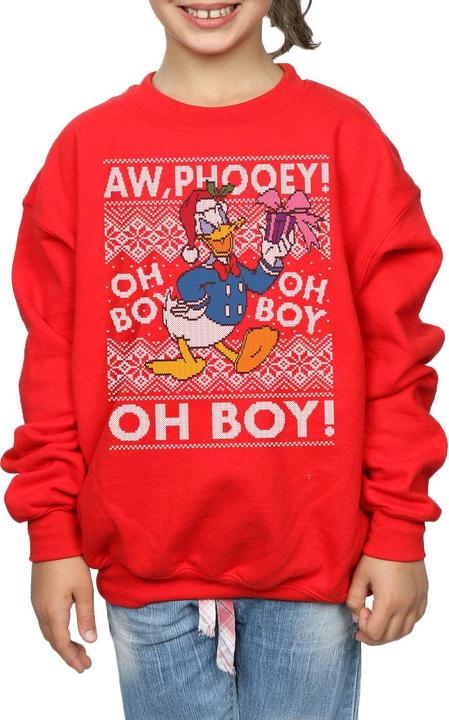 Image du produit Disney - Sweat DONALD DUCK CHRISTMAS FAIR ISLE - Fille (152, 158)