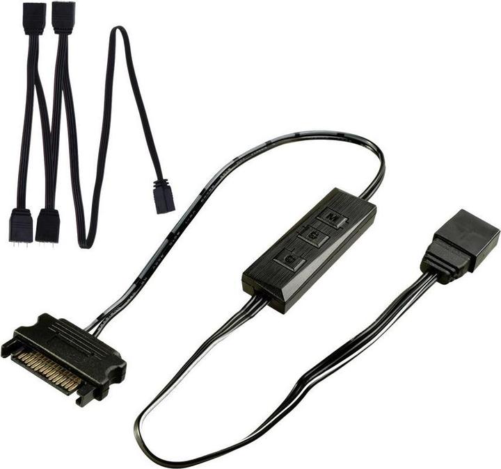 Actual product image Xilence LQZ.ARGB Set Cable, Mini Cable ARGB Control for ARGB LED PC Components (RGB)