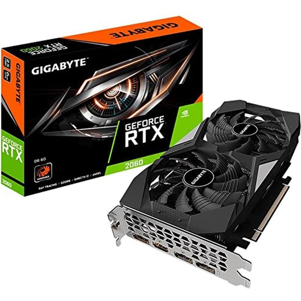 Gigabyte GeForce RTX 2060 D6 6G (6 GB), Grafikkarte