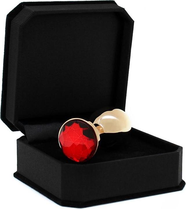 Produktbild Rimba Gold Plug mit Kristall (S)