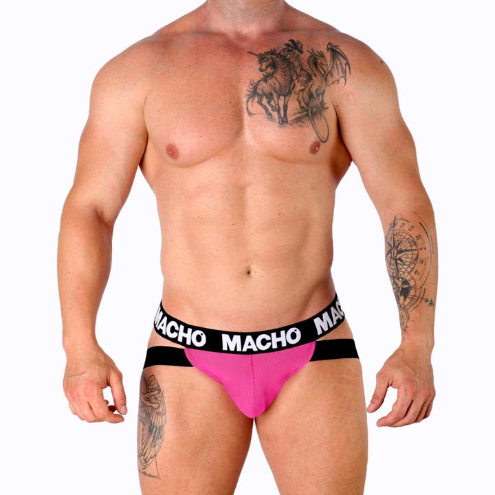 Actual product image Macho Underwear Macho - Mx28fa Jock Pink Neon XL (XL)