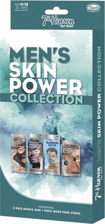 Produktbild 7th Heaven Geschenkset Men's Skin Power Collection (Gesichtspflege set)