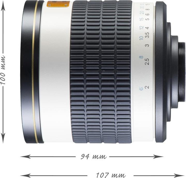 Produktbild Walimex 500/6,3 DSLR Spiegel C-Mount (T2, Vollformat)