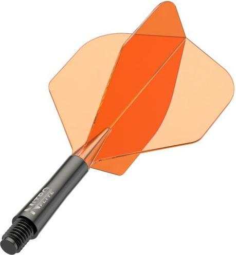 Red Dragon Nitro Flite Schwarz No2 - Orange Short