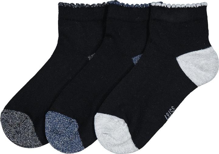 Immagine prodotto La Redoute Collections 3er-Pack Kurzsocken mit Glitzerdetails (confezione da 3, 38, 41)