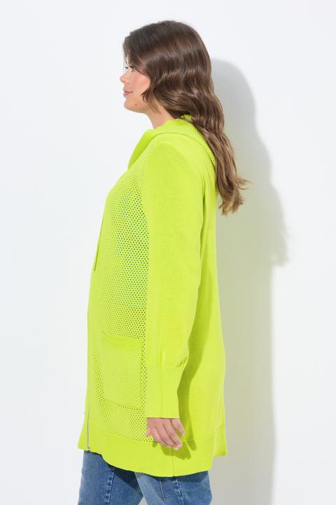 Produktbild Laurasøn Strickjacke mit Reissverschluss, Kapuze, Langarm (52)