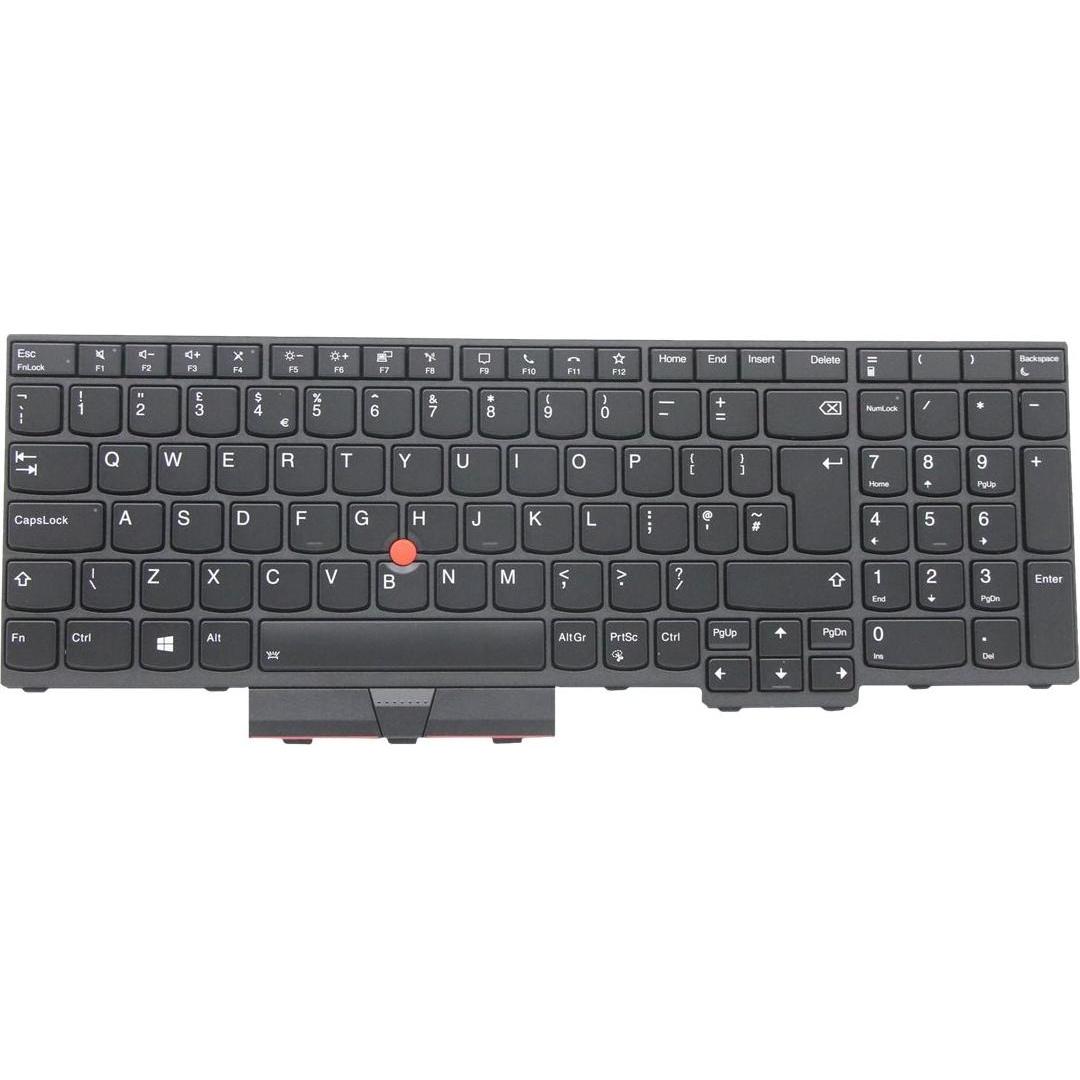 Lenovo FRU Thor(P) Keyboard Num BL, Notebook Ersatzteile, Schwarz