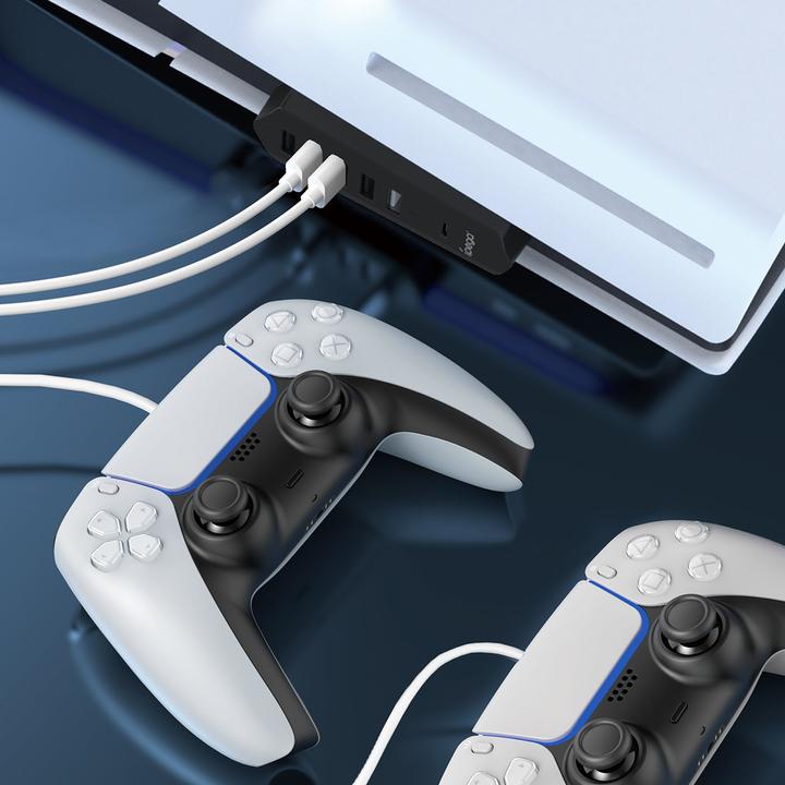 Produktbild iPega P5S003 USB/USB-C HUB for PS5 Slim Black (Playstation Classic)