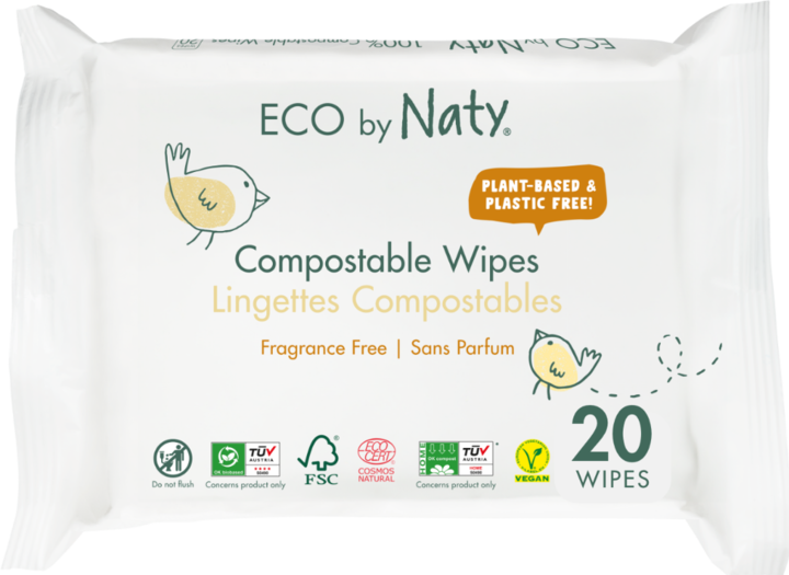 Produktbild Naty Bio-Feuchttücher sensitiv (20 Stück)