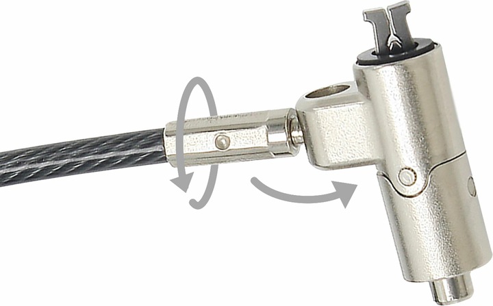 Produktbild Dicota Sec.Cable Nano Lock Ultra Slim masterk.2. slot