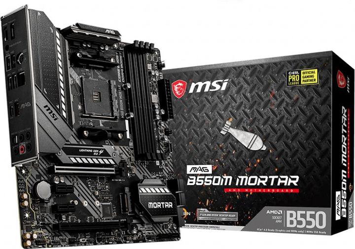Image du produit MSI MORTIER MAG B550M (AM4, AMD B550, mATX)