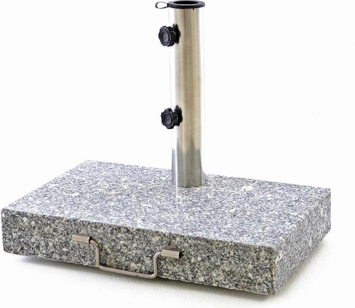 Produktbild VCM Schirm halb eckig mit Griff und Räder