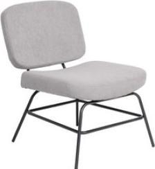 Actual product image Paperflow Armchair CURVE blue black fabric