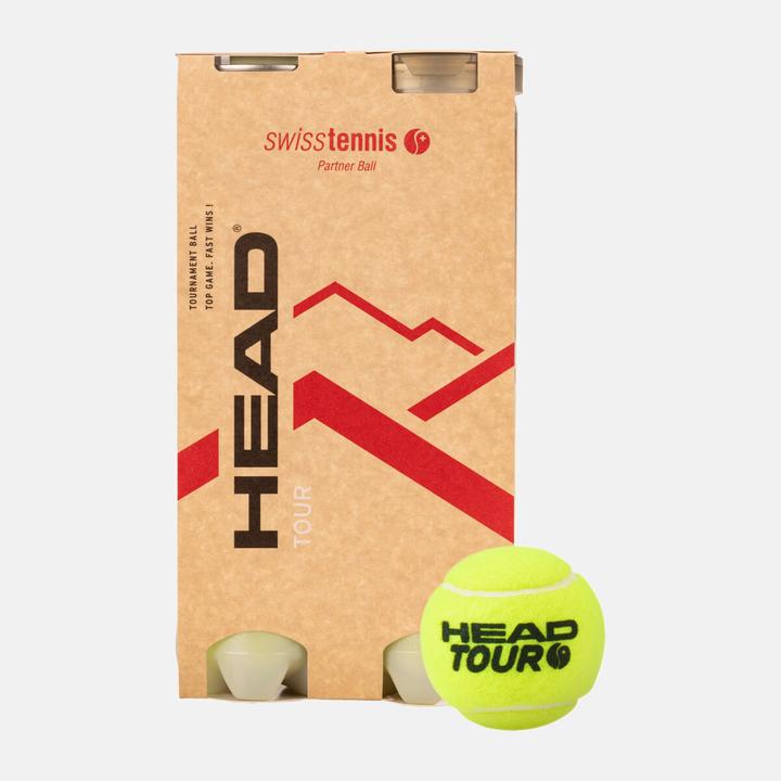 Actual product image Head 2X TOUR SWISS-TENNIS (8X)
