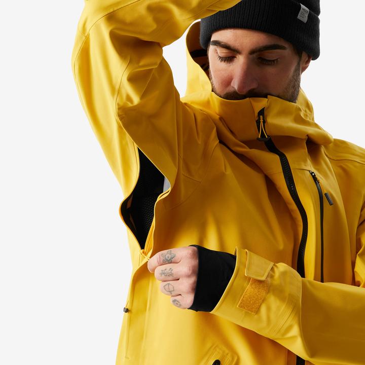 Produktbild Wedze Skijacke Herren warm und atmungskativ - FR500 gelb (XL)