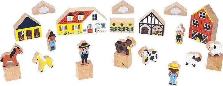 Image du produit Janod cubes Campagne