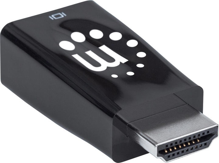 Ic Intracom Micro convertitore da HDMI a VGA MANHATTAN (Micro USB, VGA, Audio, 4 cm)