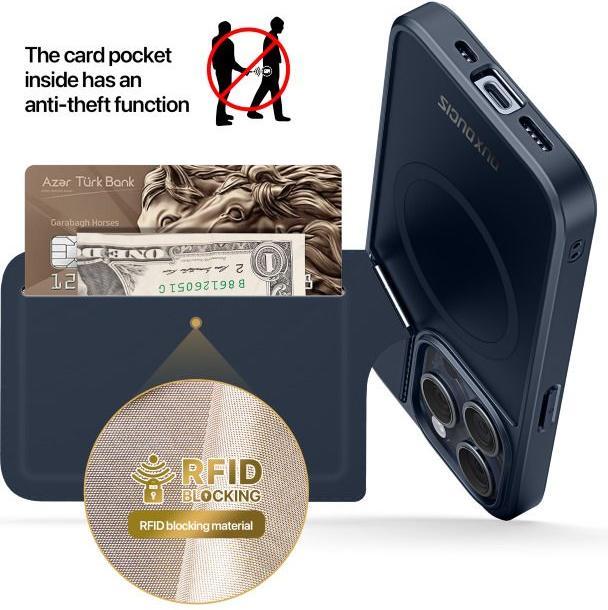 Actual product image Dux Ducis Rafi II Mag Series PC and TPU hardcase cover (Apple iPhone 15 Pro Max)