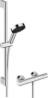 Produktbild hansgrohe Pulsify Select S Brauseset 105, 3jet Relaxation, Ecostat Element, EcoSmart, Brausestange 6