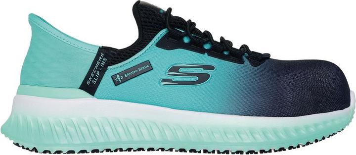 Actual product image Skechers S1 Work Slip-Ins teal Low safety shoe (S1, 40)