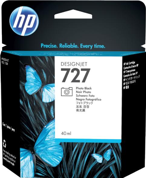 Actual product image HP 727 (PBK)
