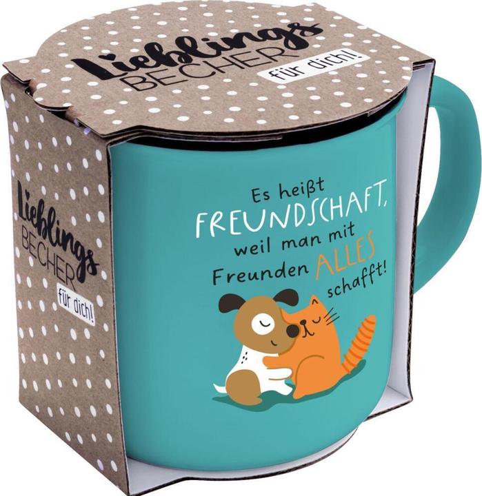 Produktbild Sheepworld Becher Motiv Freundschaft,35 cl.73914 (350 ml, 1 x)