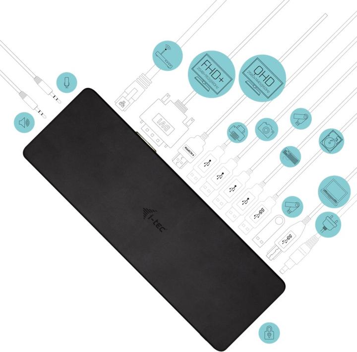 Image du produit i-tec USB-C Hub (USB-B, 10 Ports)