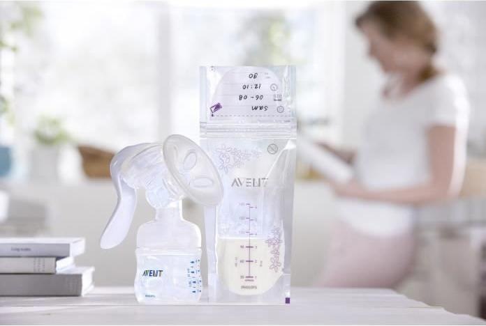 Actual product image Philips Avent Pre-sterilized breast milk bags for storage