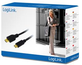 Produktbild LogiLink HDMI (Typ A) — mini HDMI (Typ C) (1 m, HDMI)