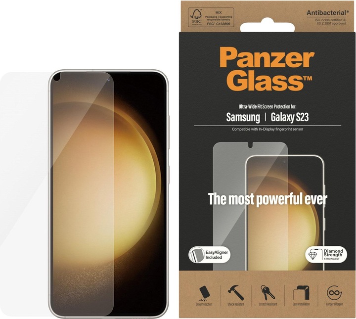 Image du produit PanzerGlass Ultra large (1 pièce(s), Samsung Galaxy S23+)