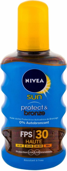 Produktbild NIVEA Protect & Bronze (Sonnenöl, SPF 30, 200 ml, 20 g)