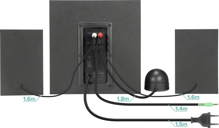 Immagine prodotto Speedlink Sistema subwoofer GRAVITY LT 2.1, nero