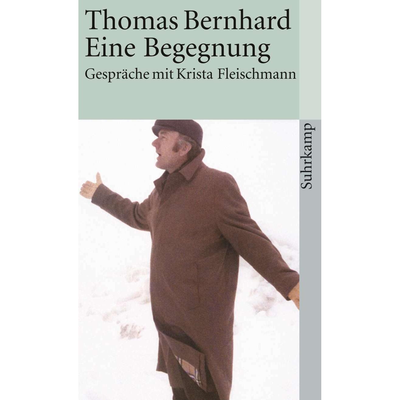 Eine Begegnung, Sachbücher von Thomas Bernhard