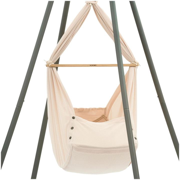 Produktbild Nonomo Federwiege mit Tipi anthrazit