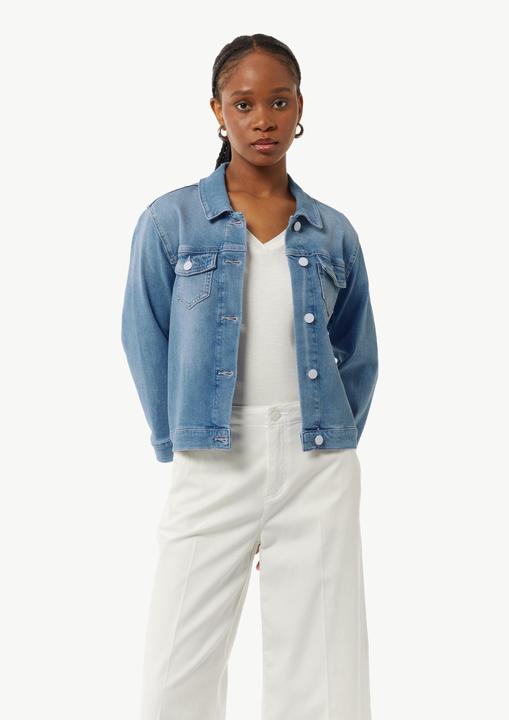 Immagine prodotto Comma Indoor-Jacke Jeansjacke mit 3/4-Ärmel (40)