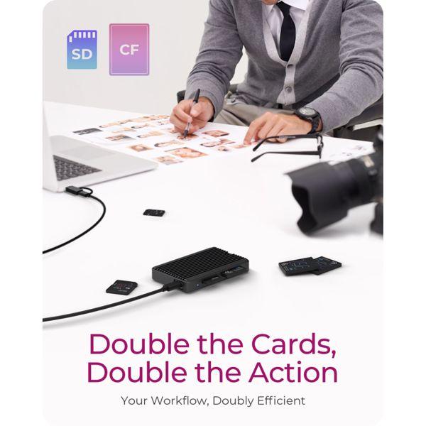 Actual product image Icy Box IB-CR504-C31 (USB 3.2 Gen 2)