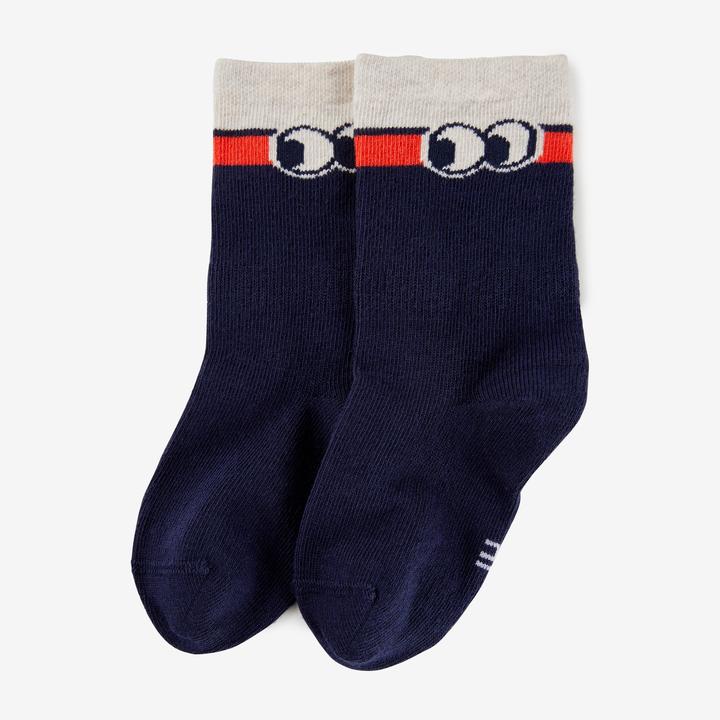 Actual product image Domyos Children's socks 5-pack patterned cotton (5-pack, 31 - 34)